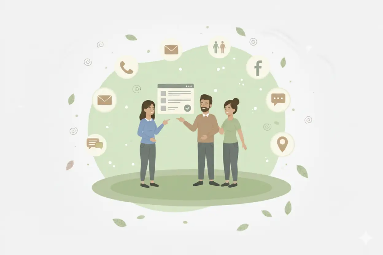 prise de contact avec l'association