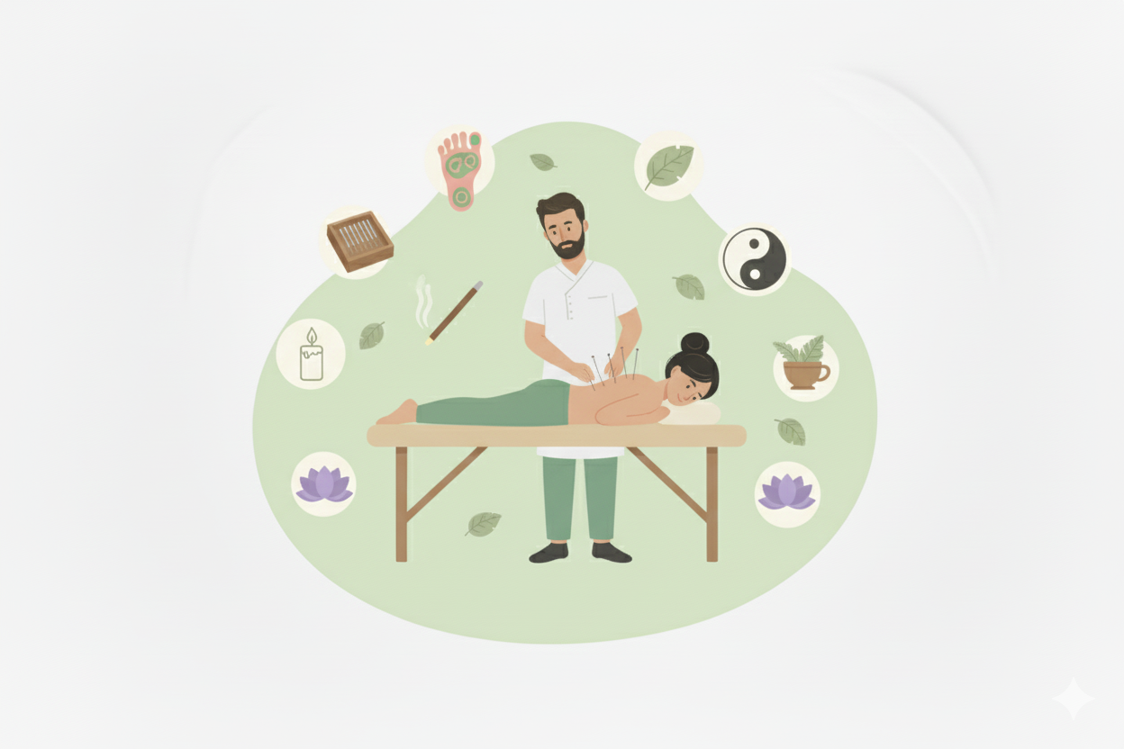 les professionnels de santé 153 Acupuncteur - Régulation énergétique par aiguilles