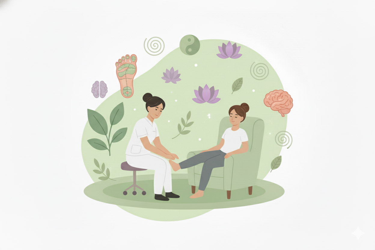 les professionnels de santé 134 Réflexologue - Réflexologie plantaire